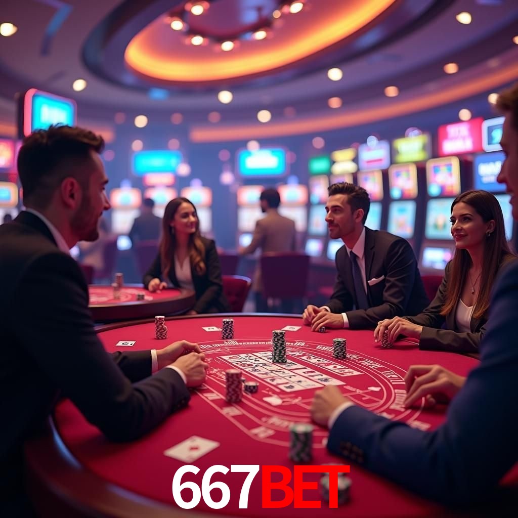 A Experiência Imersiva dos Cassinos Ao Vivo no 667BET